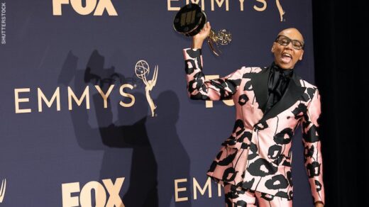 Rupaul at Emmy's win