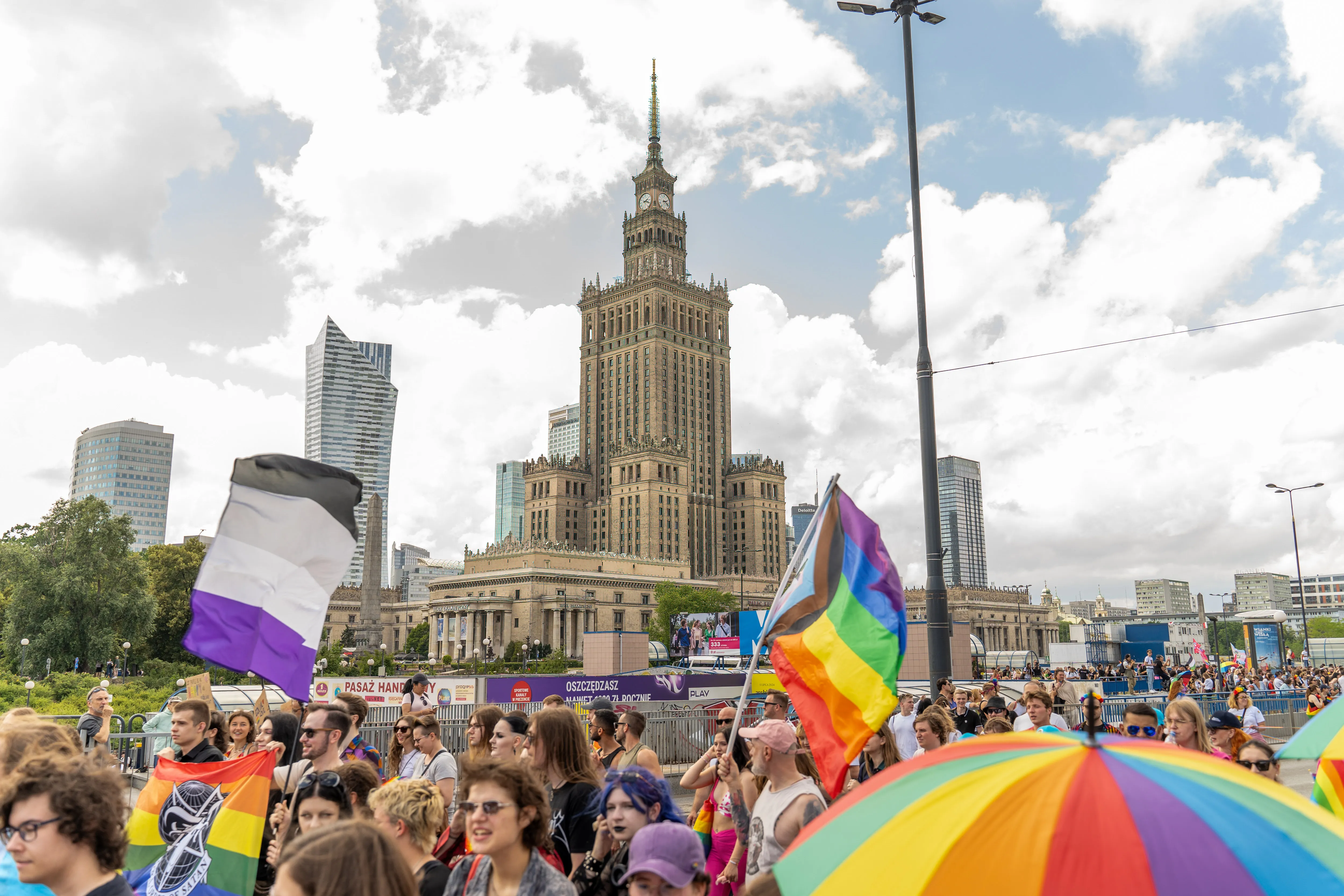 Pride march in Poland.